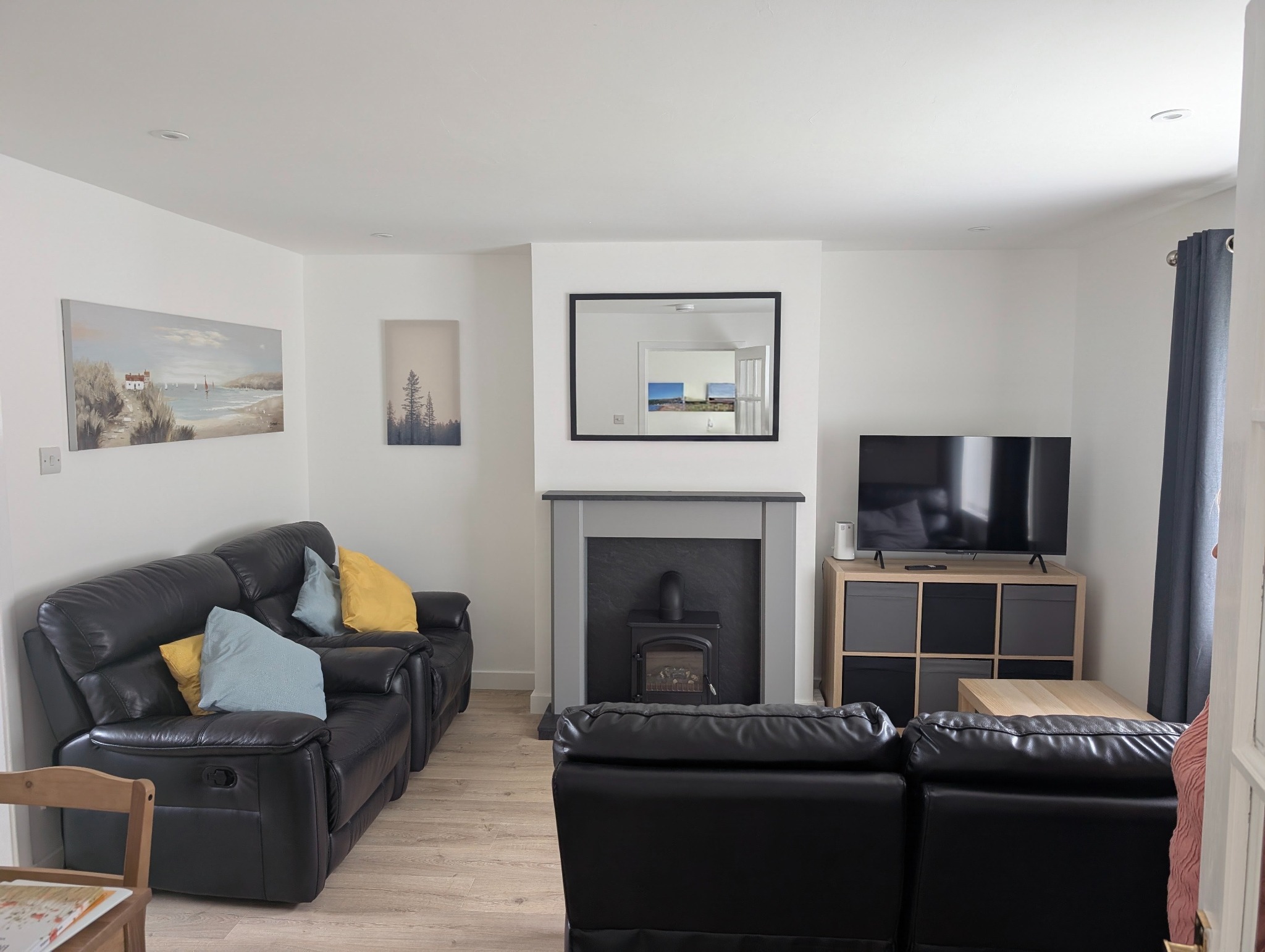 Living room and dining area at 11 Gowanbrae